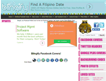 Tablet Screenshot of blingify.com